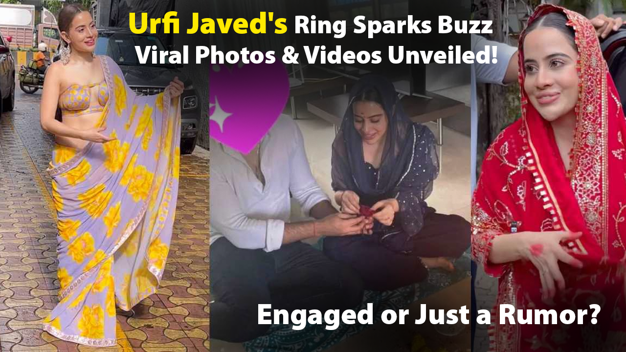 Engaged or Just a Rumor? Urfi Javed's Ring Sparks Buzz—Viral Photos & Videos Unveiled!