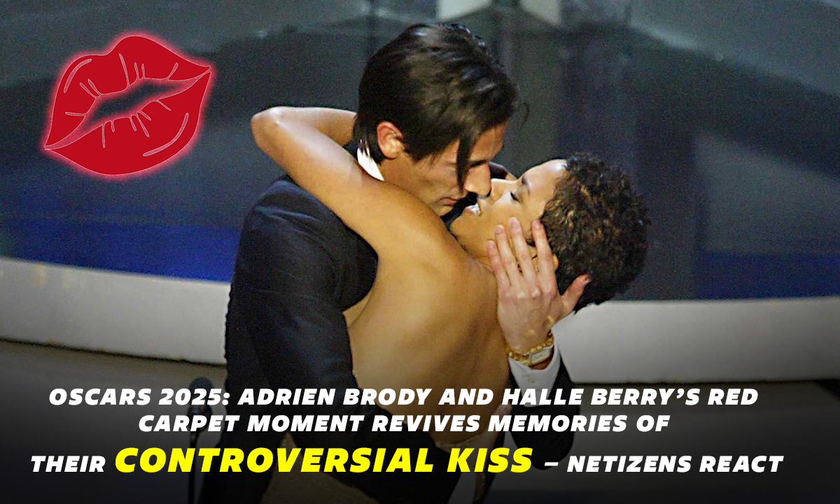 Oscars 2025: Adrien Brody and Halle Berry’s Red Carpet Moment Revives Memories of Their Controversial Kiss – Netizens React